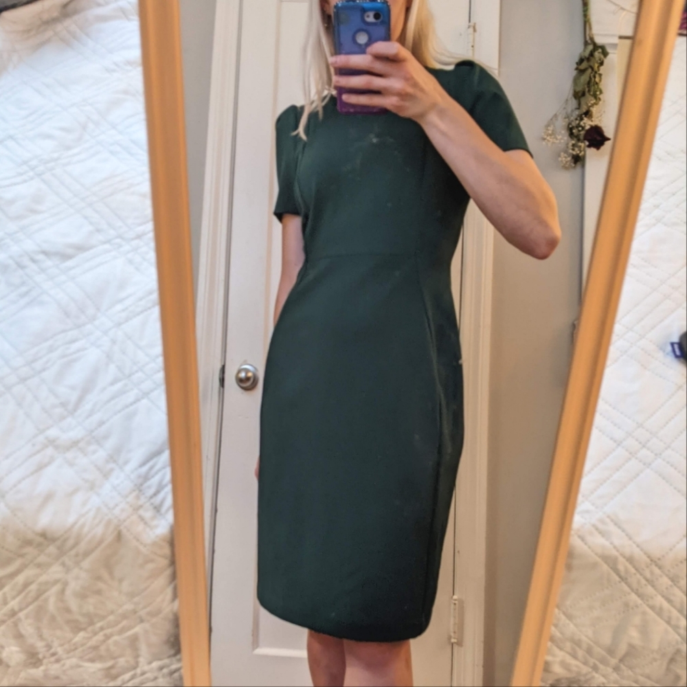 💚 Sacramento Green classy dress